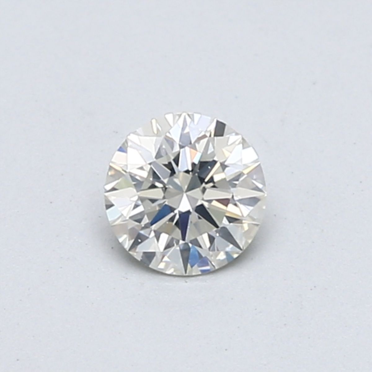 Diamant Rond 0.40 ct - Couleur J - Pureté SI2
