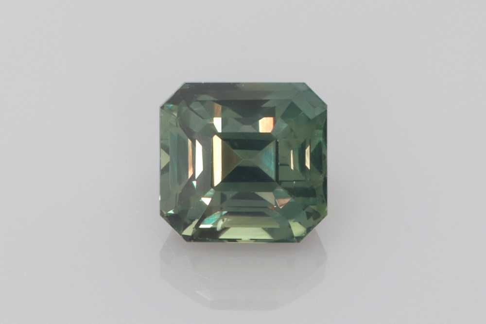 1.71 ct Asscher Sapphire