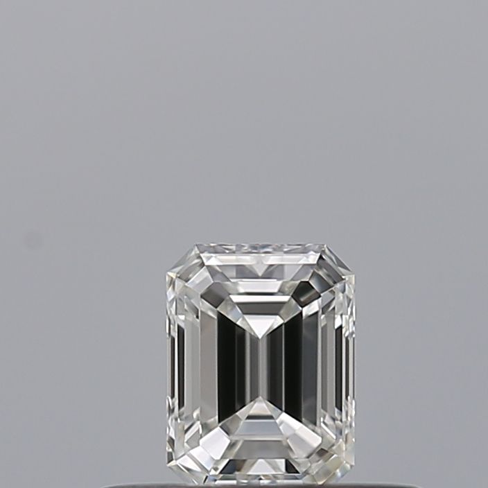 Diamant Émeraude 0.24 ct - Couleur G - Pureté IF