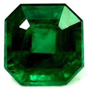 Szmaragd 1,49 ct, zielony, szlif szmaragdowy