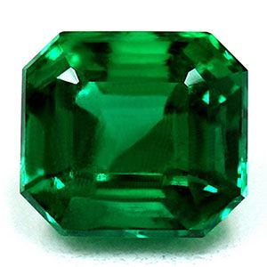 Szmaragd 1,14 ct, zielony, szlif szmaragdowy