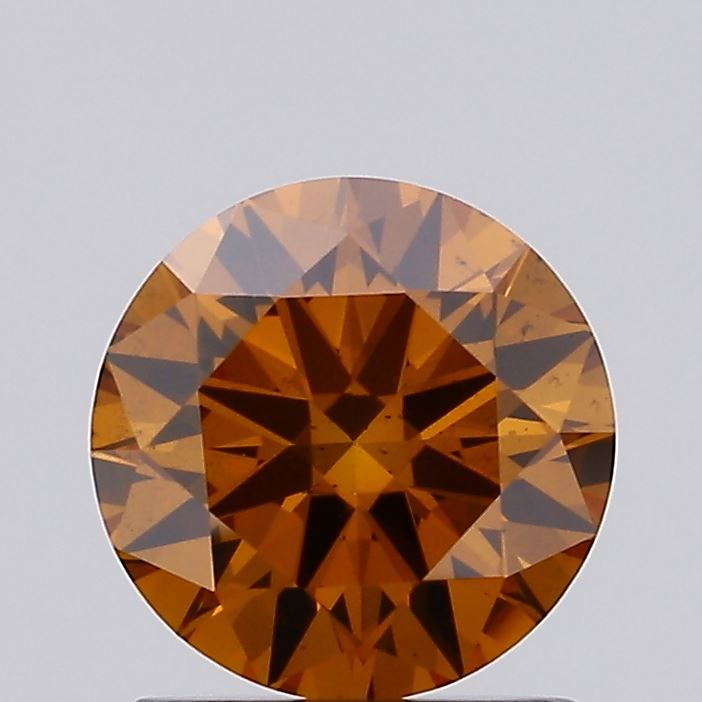 1.06 CT Fancy Vivid Orange ROUND