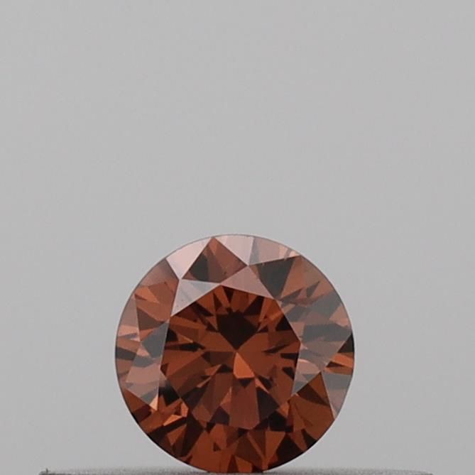 0.17 CT Fancy Deep Orange ROUND