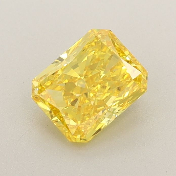 0.73 CT Fancy Vivid Yellow RADIANT