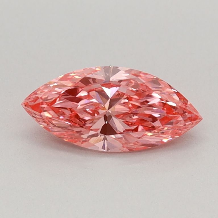 0.37 CT Fancy Vivid Pink MARQUISE