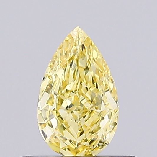 0.34 CT Fancy Intense Yellow PEAR