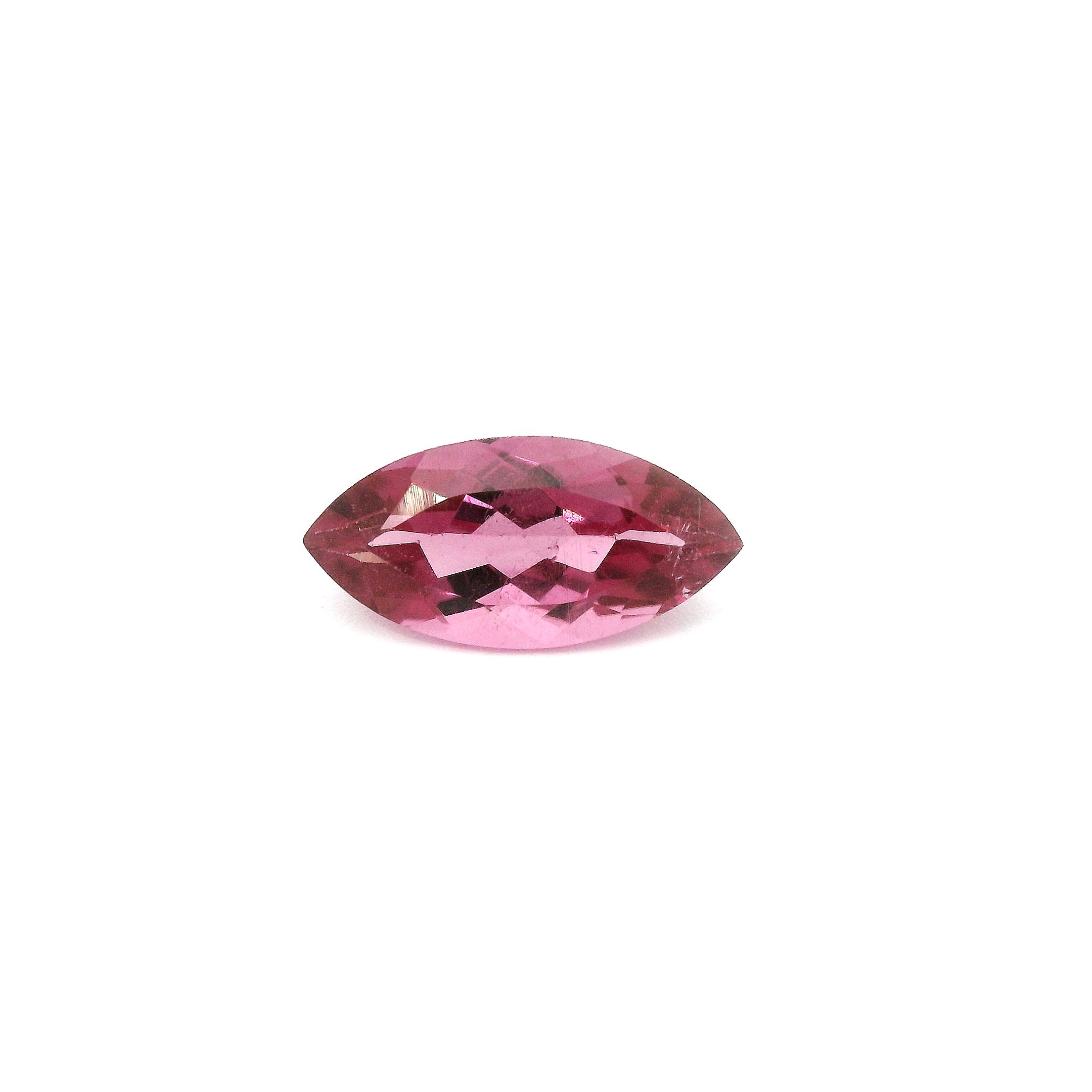 Turmalin 1,39 ct, różowy, szlif markiza