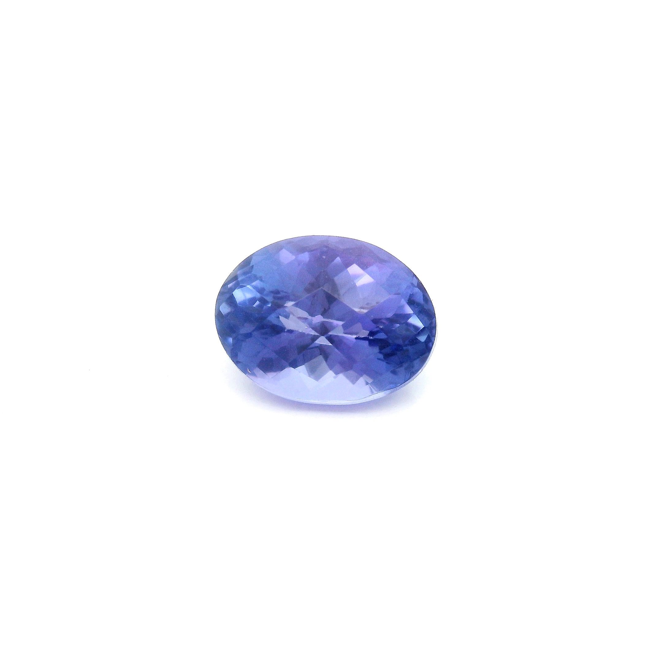 TANZANITE FACETED 1.77ct BLUE Intense EC TANZANIA HEATED