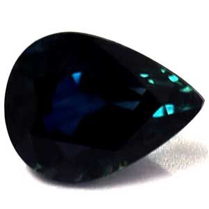 SAPPHIRE FACETED 1.63ct BLUE Intense Blue EC MADAGASCAR NONE