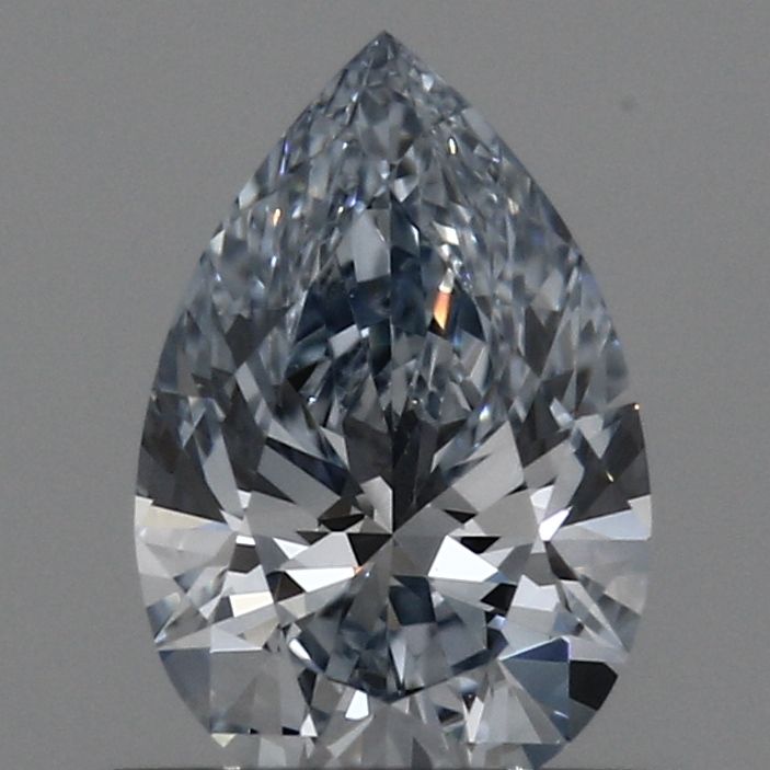 0.51 CT Fancy Blue PEAR