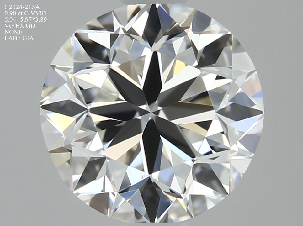 Prírodný diamant okrúhly...