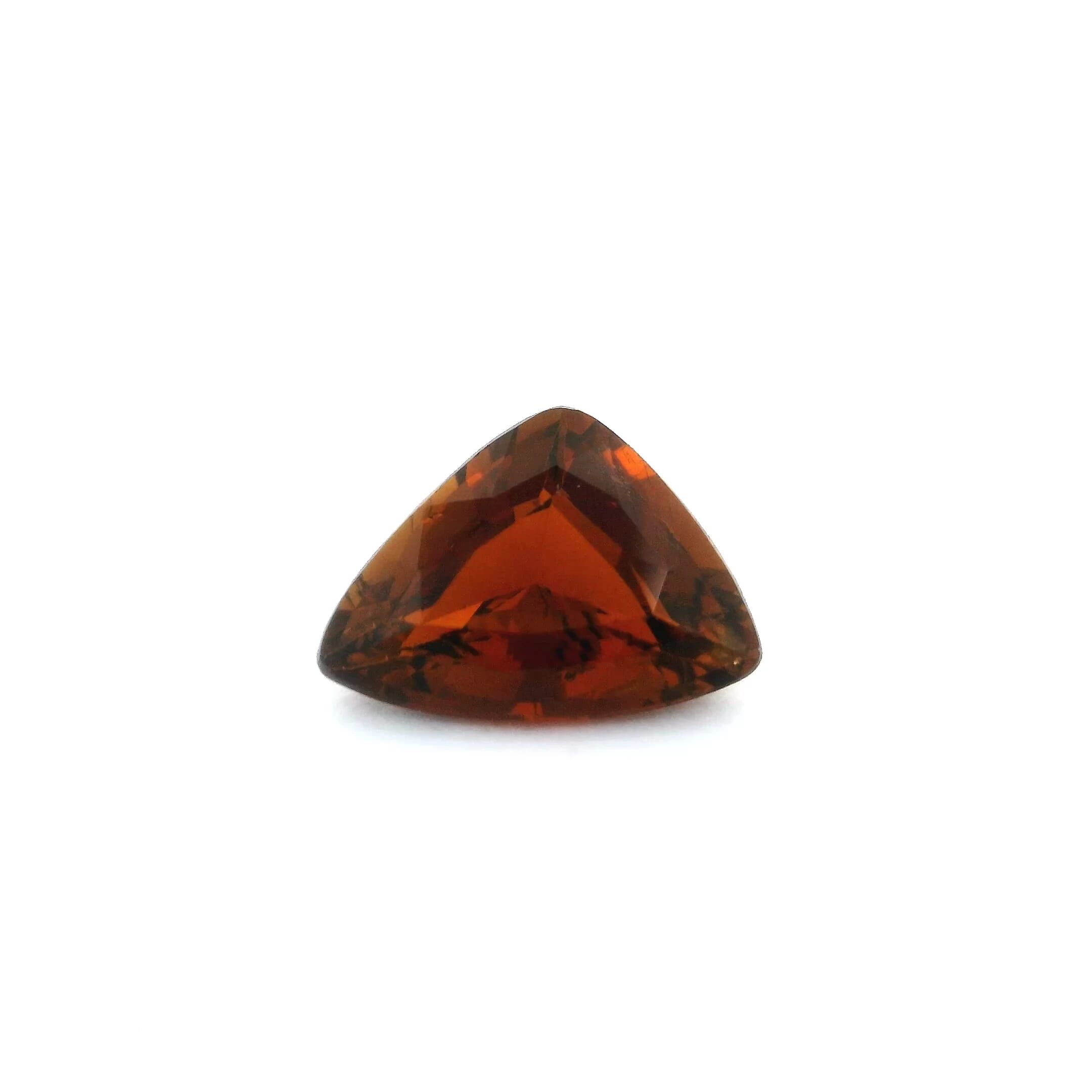 Turmalin 2,28 ct, pomarańczowy, szlif trilliant