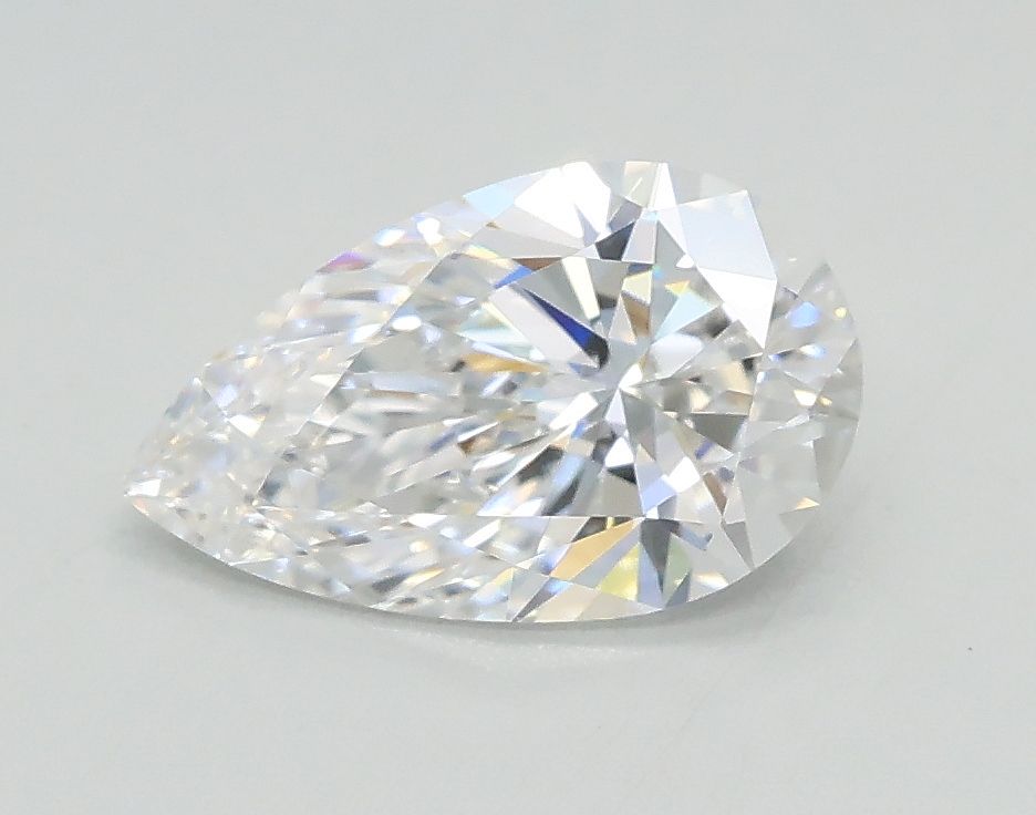 Diamant Poire 1.04 ct - Couleur D - Pureté VVS2