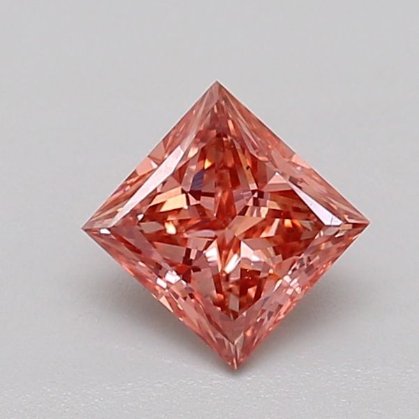 0.62 CT Fancy Vivid Orangey Brown PRINCESS