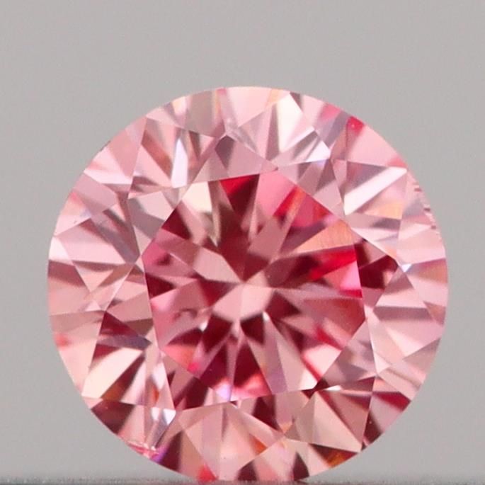 0.18 CT Fancy Vivid Pink ROUND