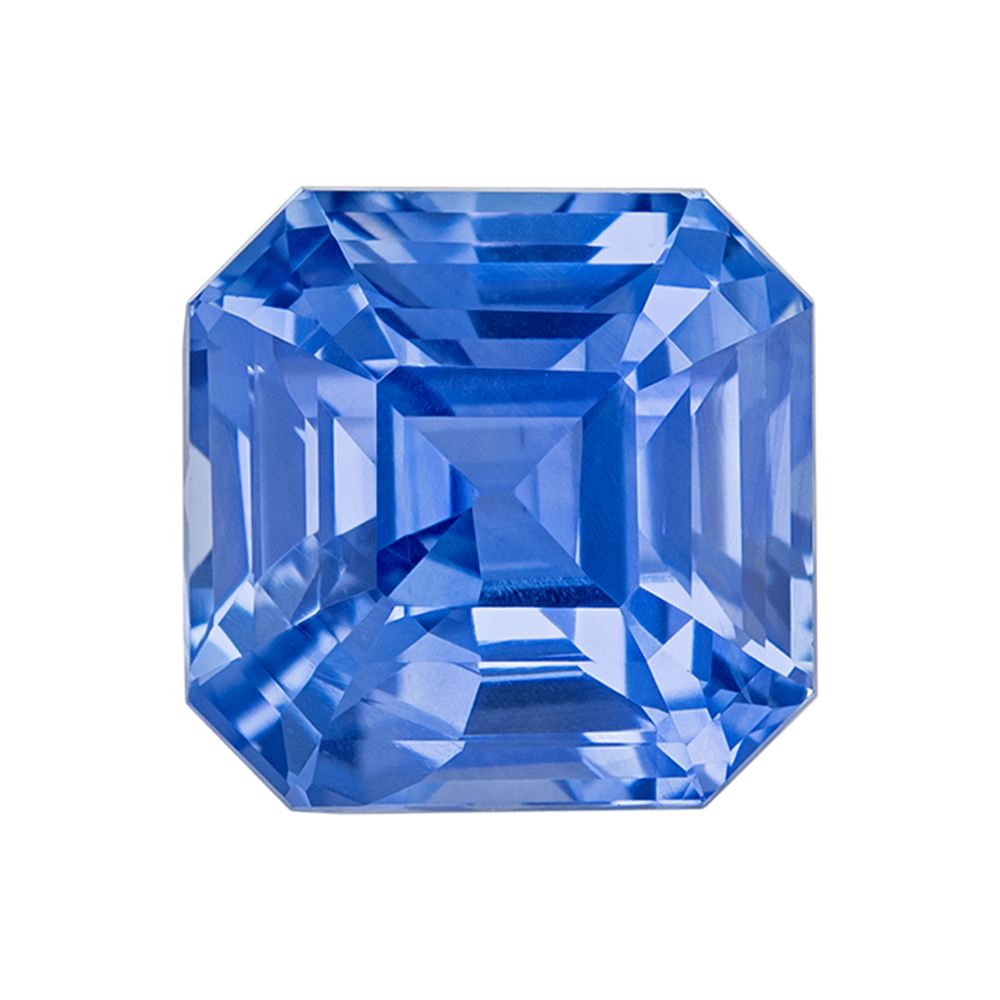 SAPPHIRE FACETED 3.57ct BLUE SI SRILANKA HEATED