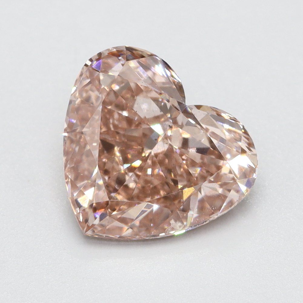 1.03 CT Fancy Vivid Pink HEART