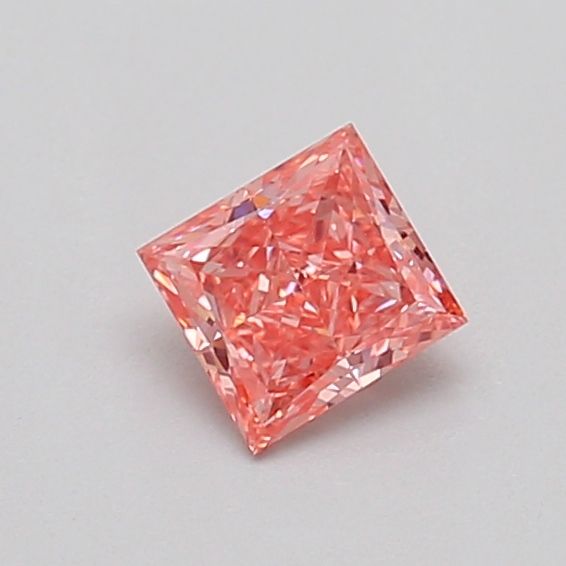 0.35 CT Fancy Intense Orangey Pink PRINCESS
