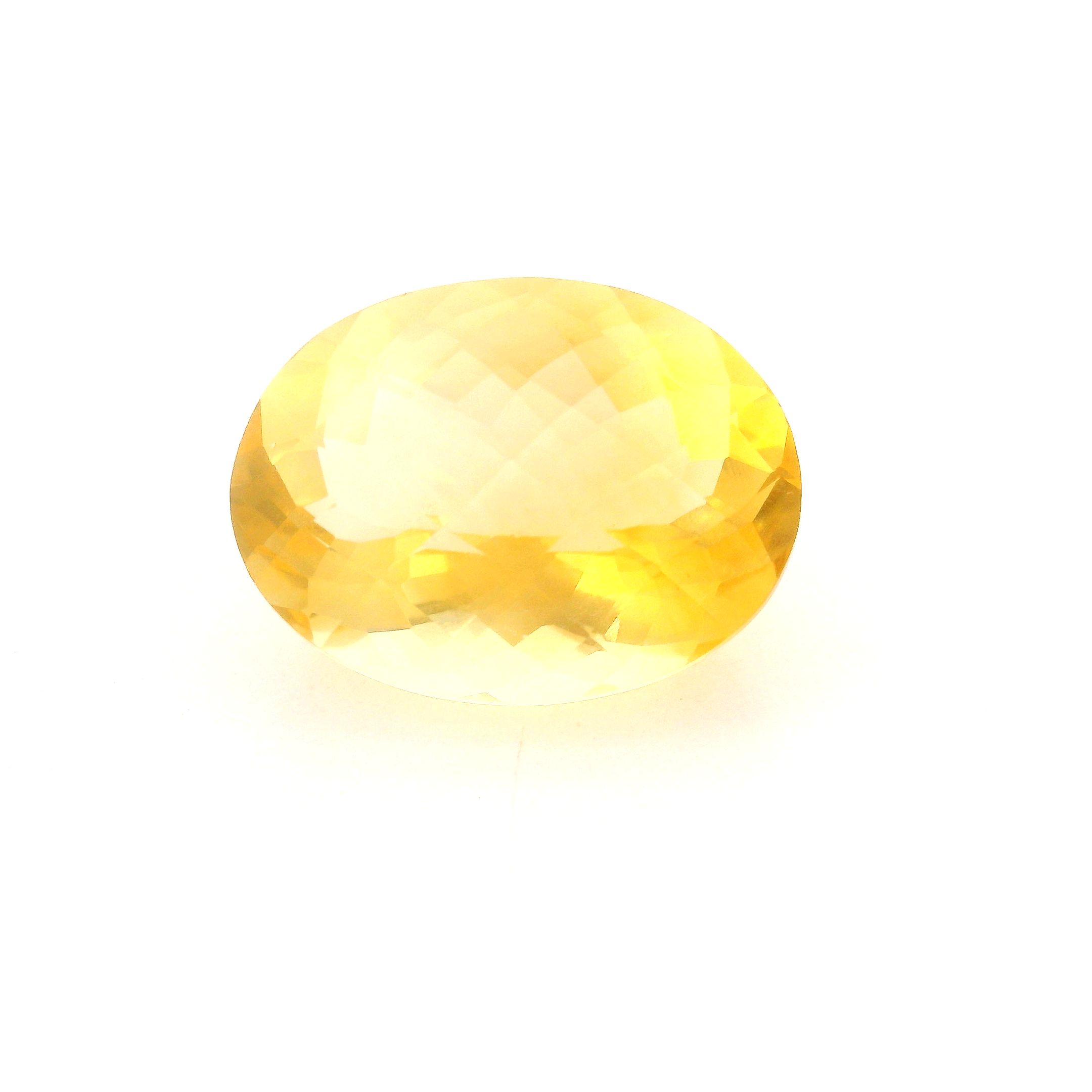 9.13 ct Oval citrine