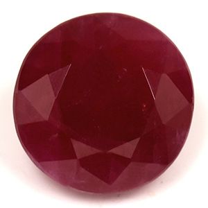 RUBY FACETED 3.04ct RED Medium Red SI REST_OF_AFRICA NONE