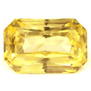 SAPPHIRE FACETED 1.42ct YELLOW Vivid Yellow EC SRILANKA NONE