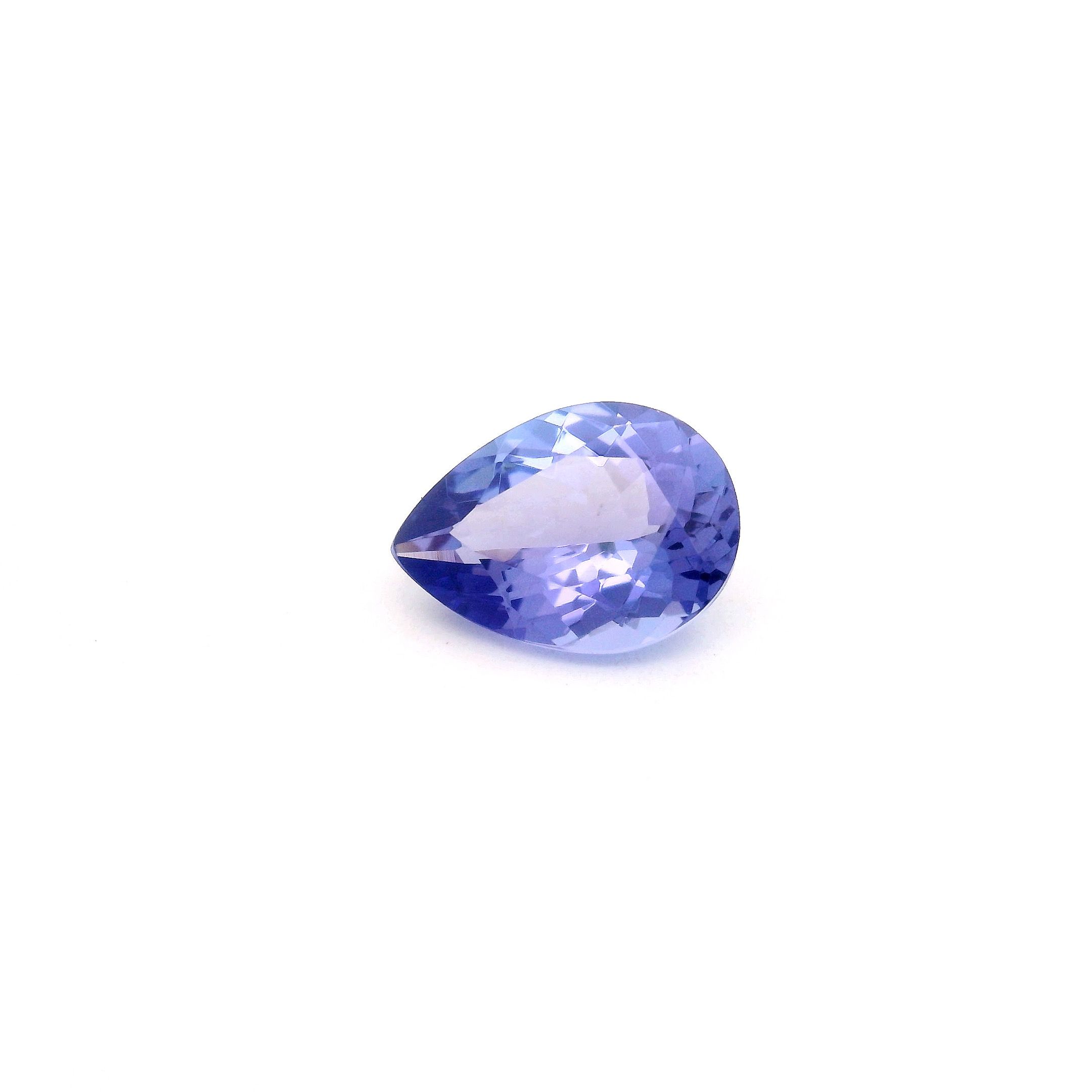TANZANITE FACETED 1.03ct BLUE Intense EC TANZANIA HEATED