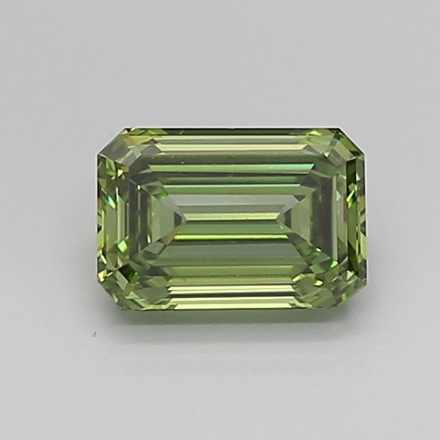 1.02 CT Fancy Vivid Green EMERALD