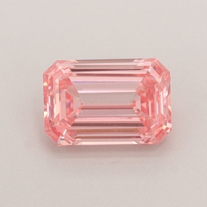 0.52 CT Fancy Intense Pink EMERALD