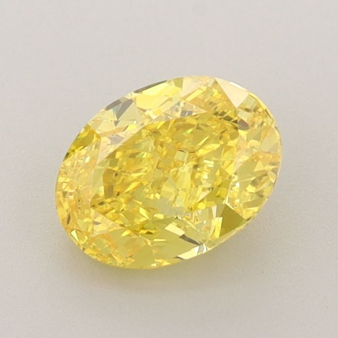 1.03 CT Fancy Vivid Yellow OVAL