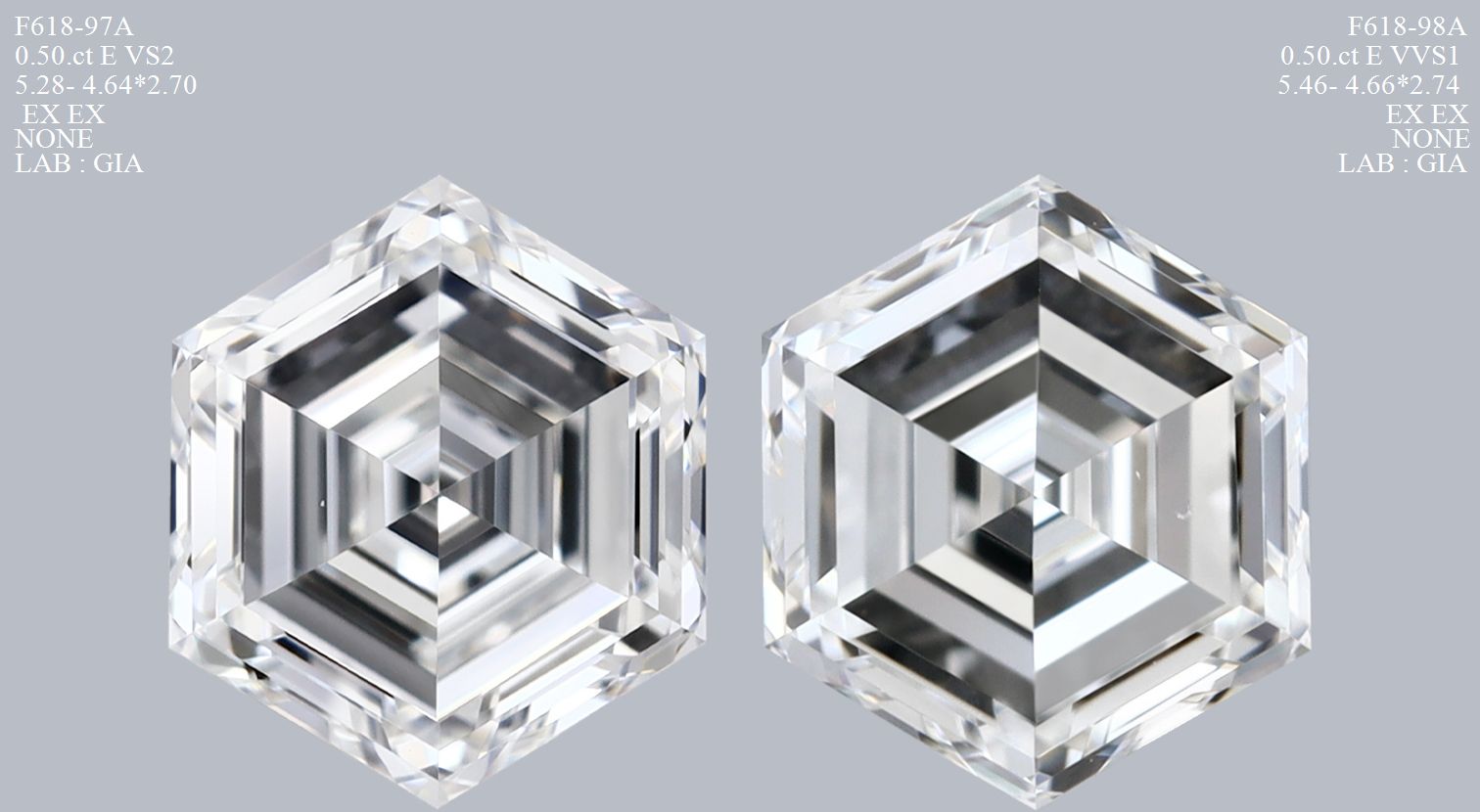 Prírodný diamant hexagonal,...