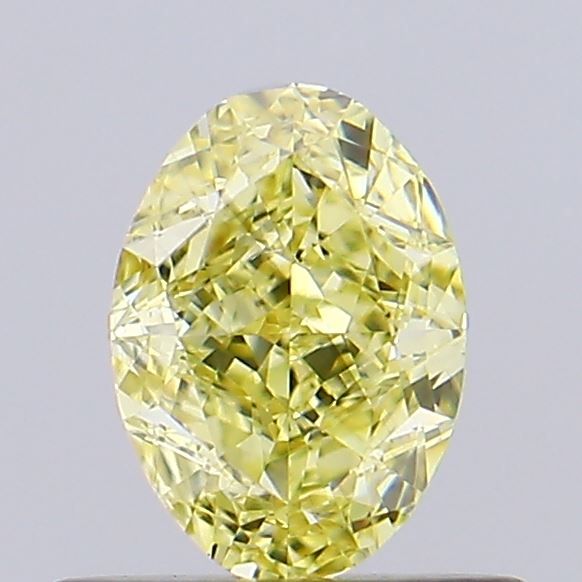 0.6 CT Fancy Intense Yellow OVAL