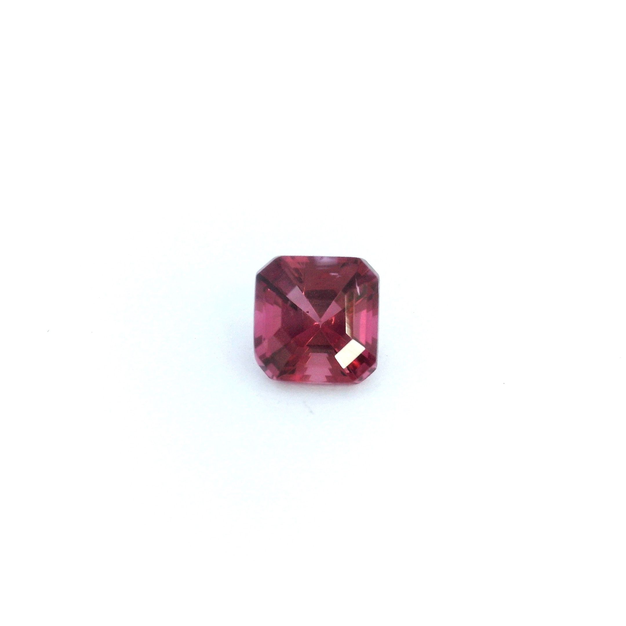 Turmalin 1,20 ct, różowy, szlif ośmiokątny