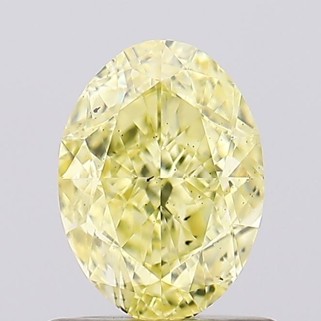1.01 CT Fancy Intense Yellow OVAL