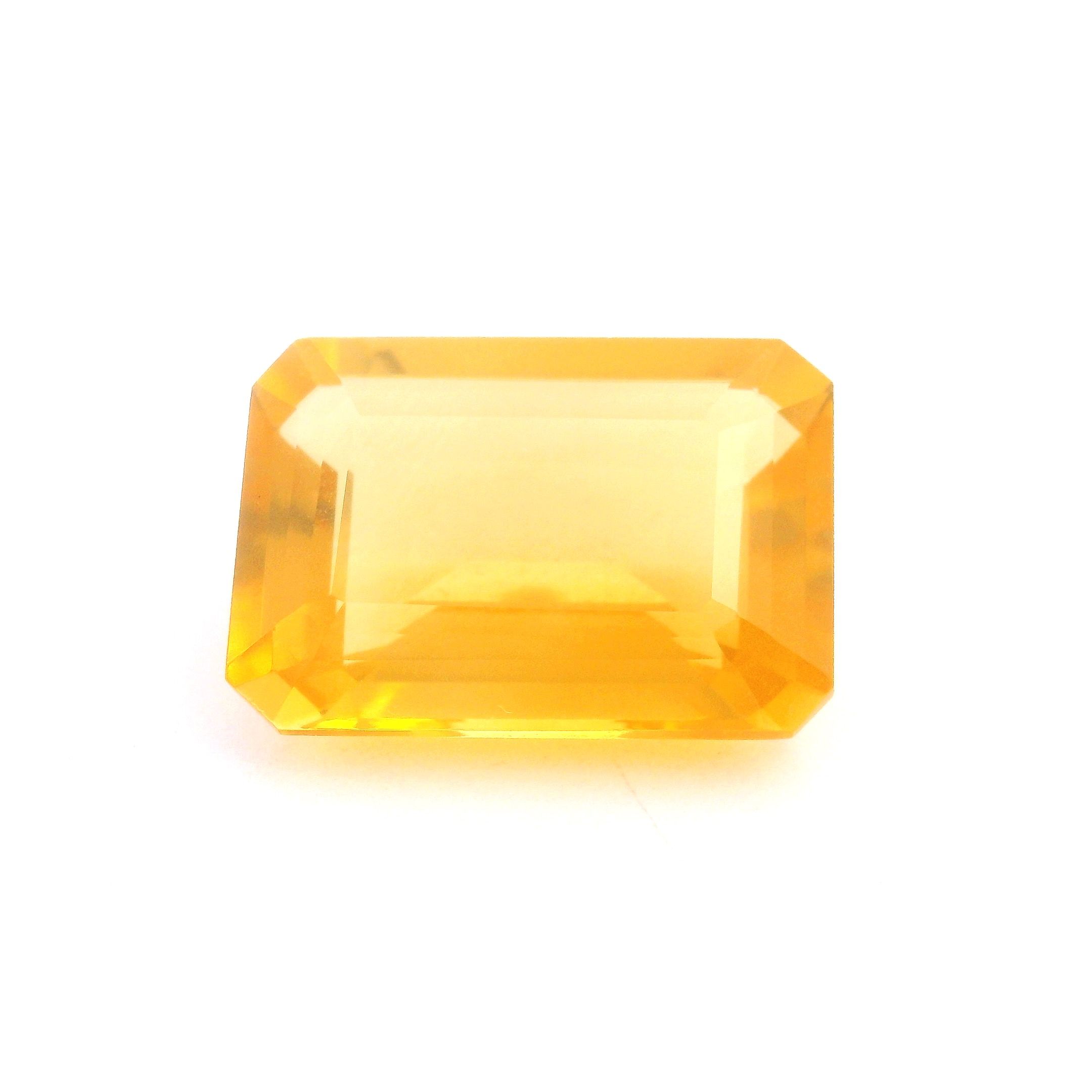 10.04 ct Octagonal citrine