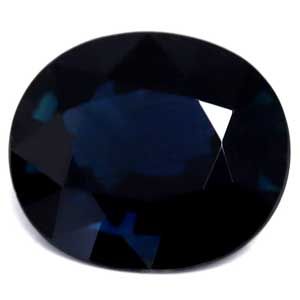 SAPPHIRE FACETED 2.49ct BLUE Intense Blue EC MADAGASCAR NONE