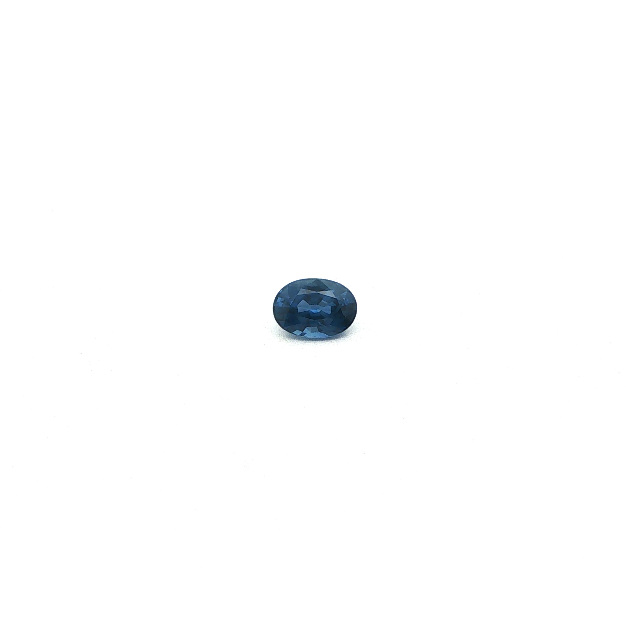 1.09 ct Oval Sapphire