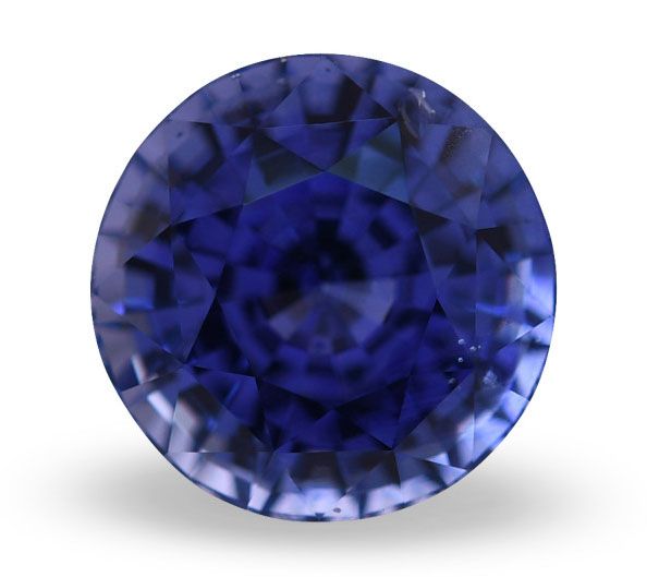 SAPPHIRE FACETED 2.58ct BLUE Blue EC SRILANKA HEATED