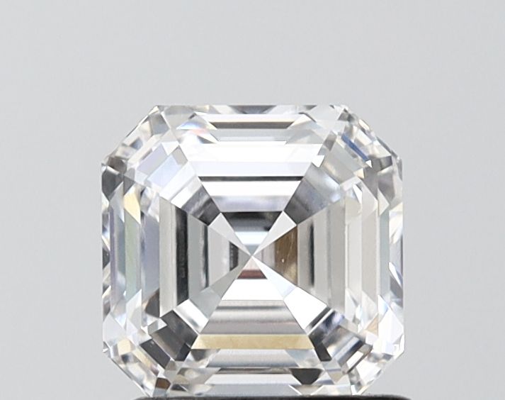1.53 Carati E VVS2 Asscher Laboratorio Diamante