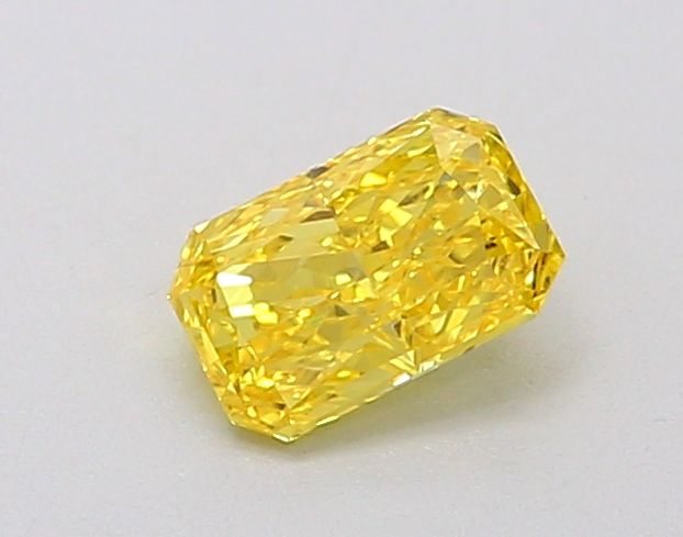 0.41 CT Fancy Vivid Yellow RADIANT