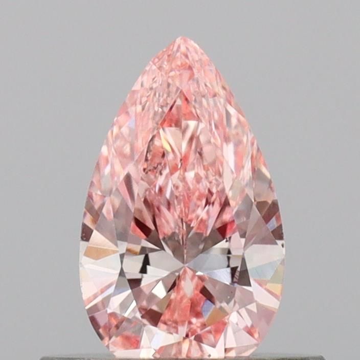 0.49 CT Fancy Intense Pink PEAR