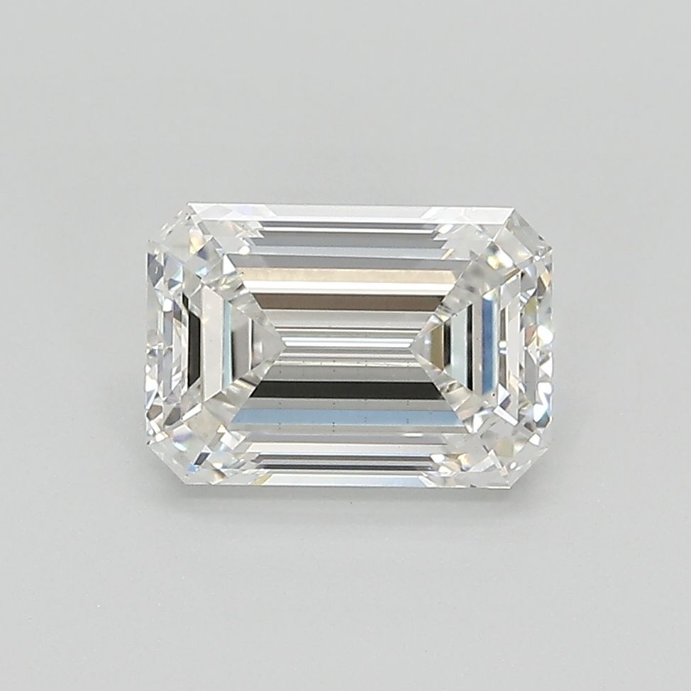 1.61 Carat F VS1 Emerald Lab Diamond