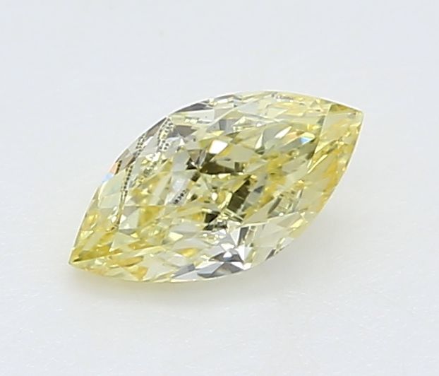 0.21 CT Fancy Intense Yellow MARQUISE