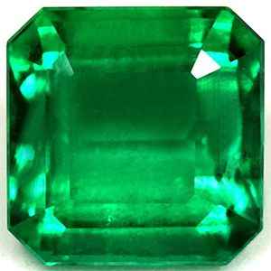 Szmaragd 1,14 ct, zielony, szlif szmaragdowy