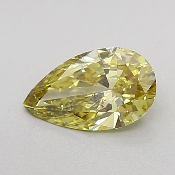 0.5 CT Fancy Vivid Yellow PEAR