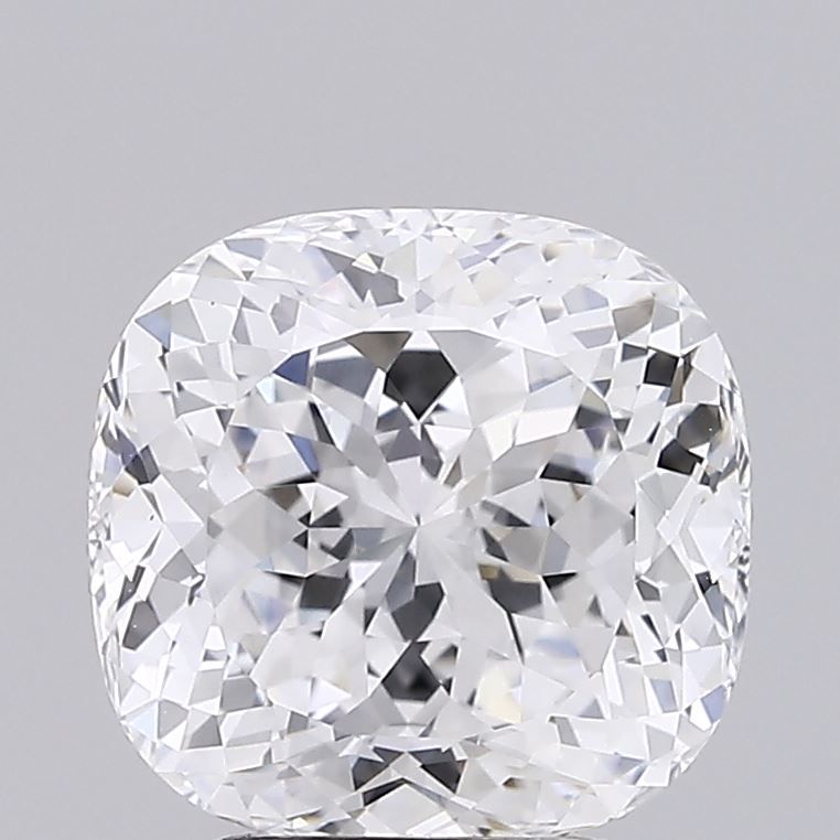 3.09 carat e VVS2 EX Cut IGI cushion diamond
