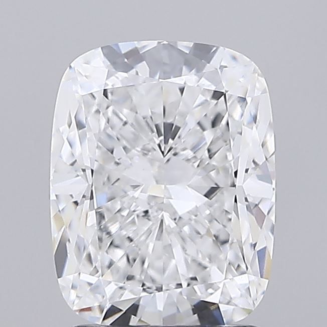 2.01 Carat D VVS2 Cushion Lab Diamond