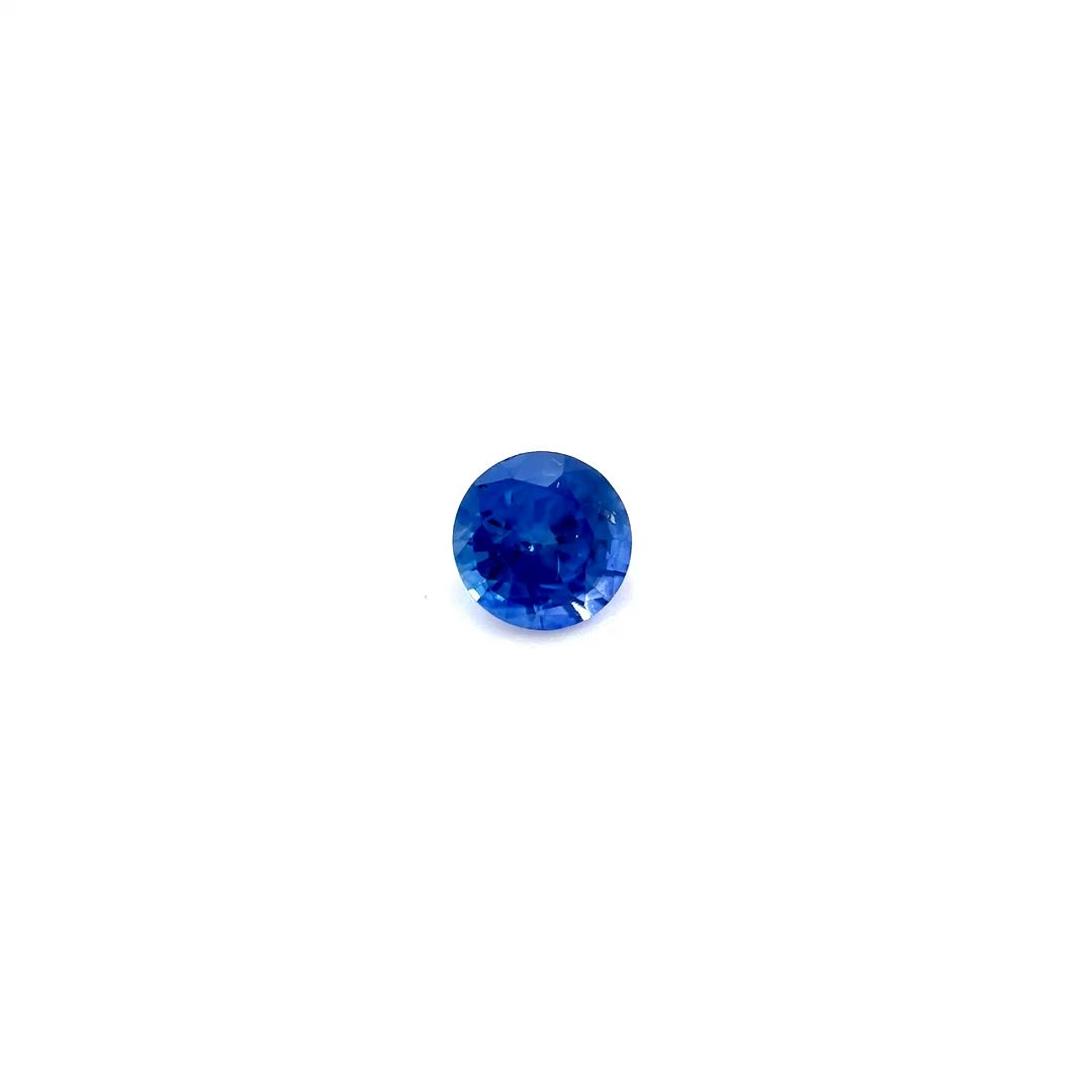 SAPPHIRE FACETED 0.34ct BLUE Vivid Blue SI SRILANKA HEATED