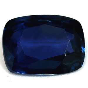 Szafir 1,64 ct, niebieski, szlif cushion