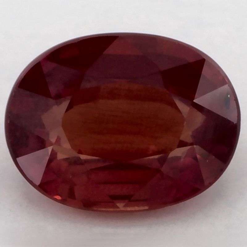 Rubin 2,20 ct, czerwony, szlif owalny