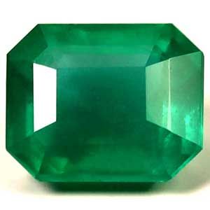 Szmaragd 1,16 ct, zielony, szlif szmaragdowy